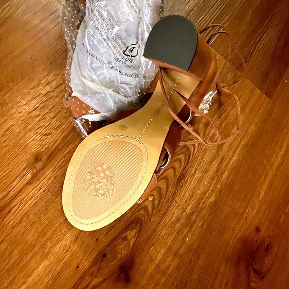 Suede String Up Sandle - Picture 2 of 2